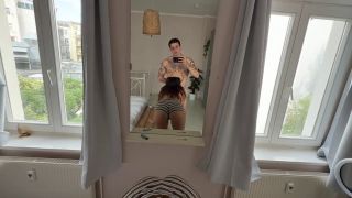 Nia x Noah - My way of asking my man to fuck me good. He blows his load in my face and I play with his thick cum-0
