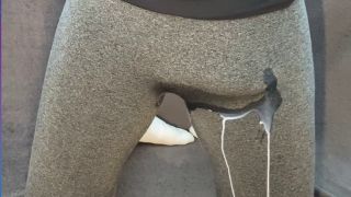 Huge Hands Free Cumshot In Through Pants.-3