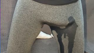 Huge Hands Free Cumshot In Through Pants.-5