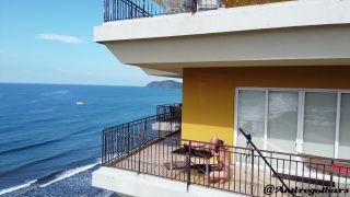 Penthouse Passion: Hot Romance Unfolds On Jaco Beach Balcony-7