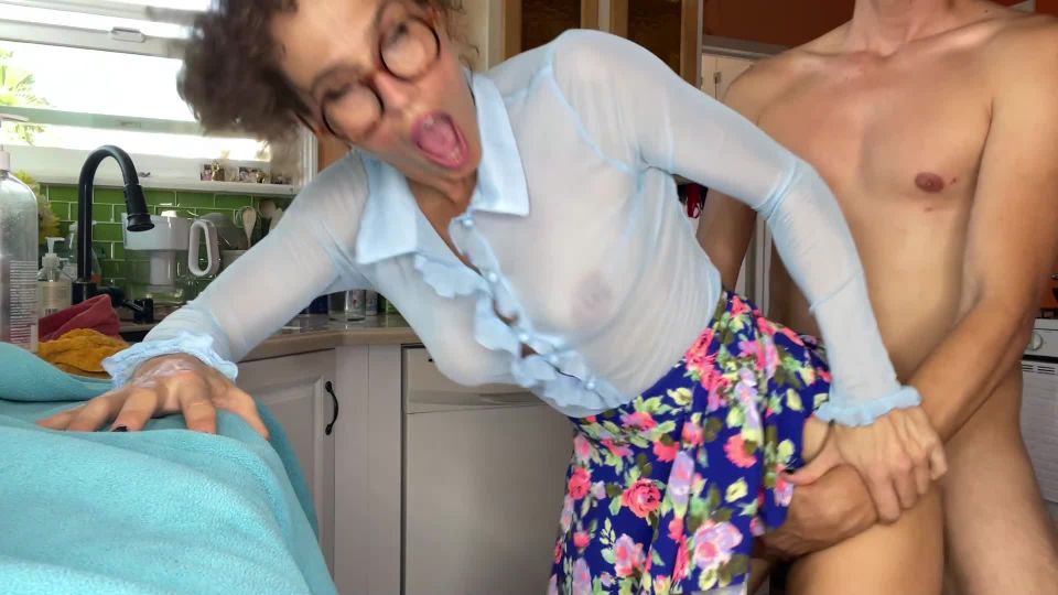 online clip 11 dirty femdom femdom porn | VibeWithMommy – ROUGH KITCHEN ANAL WITH TEACHER HD 1080p | fetish