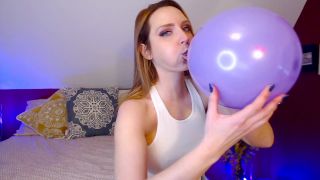 porn clip 40 SneezeGoddess – Live Balloon Blowing for My Fans, almost femdom wife on pov -8