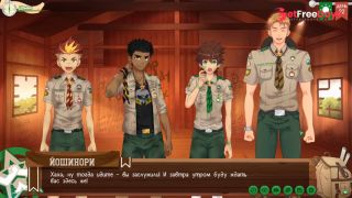 Game Camp of Friends, Path 2, Episode 46 - Taiga and Kiran Russian voice acting-9