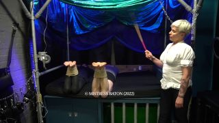 MISTRESS BATON - Double Bondage & Bastinado.-8