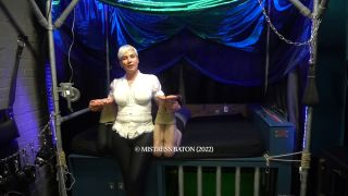 MISTRESS BATON - Double Bondage & Bastinado.-9