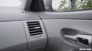 Arya Fae POV Outdoors Car Sex Handjob Wet Deep Throat-0