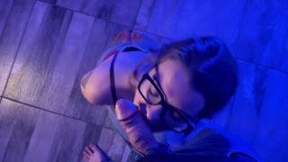 Cumshot Sloppy Blowjob With Cum in Mouth in a Beautiful Performance By Mini Cooper-2