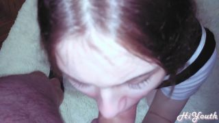 Hi Youth - POV Blowjob From Russian Slutty Girlfriend Who Loves Swallow Cum - Young-7