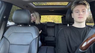 Paid For A Taxi With A Blowjob  In The Car  Outdoor 1080p-1