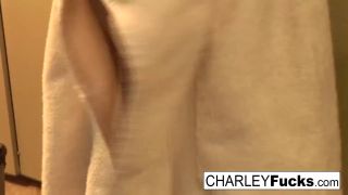 Tits Charley Chase gives you a sexy little shower-2