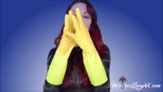 MistressLucyXX Rubber Glove JOI - Preview - Rubber Fetish-3