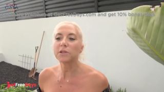 [GetFreeDays.com] Big Tits Milf destroy Gardener asshole with huge Pumpkin - cumshot - fisting Porn Video July 2023-1