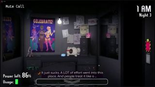 Big Dick No Commentary Five Nights at Fuzzboobs - Nights 1, 2 and 3-7
