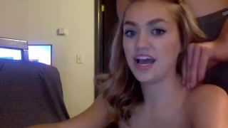 Chaturbate – Sophiex Lucas – Blowjob and Handjob on Cam - Blonde-4