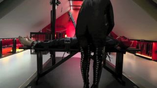 video 31 Danish Femdom - Latex slave maintained - diaper fetish - femdom porn holly bdsm-2