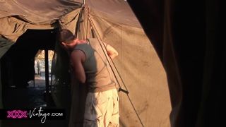 Vintage Intense Dp in the Military Camp-6