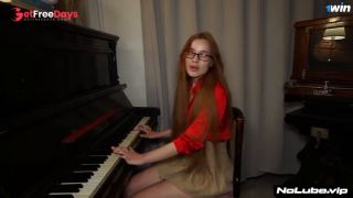 [GetFreeDays.com] Nerds Do It Best - Redhead Cutie Fucked During Piano Practice - Megan Sex Video December 2022-0