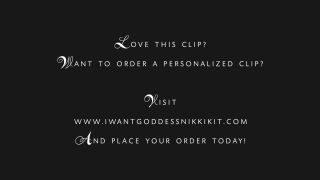 adult clip 11 [Manyvids] Goddess-Nikki-Kit - Edging ONLY When I Exhale My Smoke (Sep 10) 1080P {Se7EnSeas} - se7enseas - big ass porn domestic femdom-9