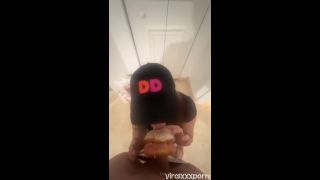  onlyfans Katiana Kay Teases Cock Hungry Donut Shop Employee In  Onlyfans Video Katiana Kay-1