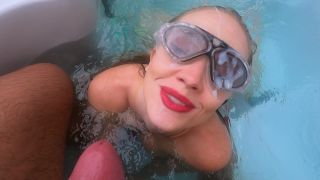porn video 21 Scarlet Chase aka SecretCrush – POV Underwater Blowjob Facial - facials - femdom porn eva blowjob-9