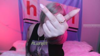 xxx video clip 1 Mistress Bijoux – Middle Finger Flipoffs | humiliation | femdom porn defib fetish-0