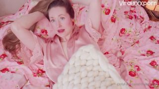 Rose Kelly  nude leak RoseKellyPPV Slipping off Her Floral Robe to Reveal Her Perky Tits in POV Video-7