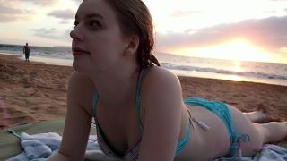 online video 40 After the beach Dolly treats you to a BJ HJ FJ, a foot fetish on cumshot -4