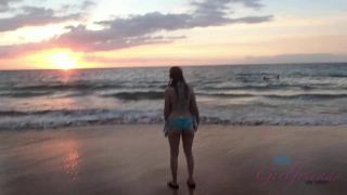 online video 40 After the beach Dolly treats you to a BJ HJ FJ, a foot fetish on cumshot -5