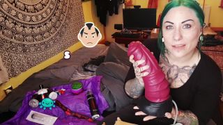 porn clip 15 TattooedMilfyMama – Mamas Bad Dragon Care Package Review | odd insertions | toys femdom foot fetish-8