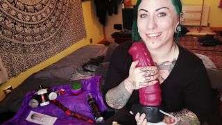 porn clip 15 TattooedMilfyMama – Mamas Bad Dragon Care Package Review | odd insertions | toys femdom foot fetish-9