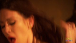 Horny man fucking his nette fiancee in the front of the fireplace.-5