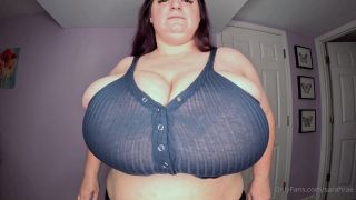 Sarah Rae Solo MILF Show Button Popping Big Tits FullHD 1080-8