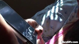 Blowjob Hot glamour slut sucking on hard dick-1