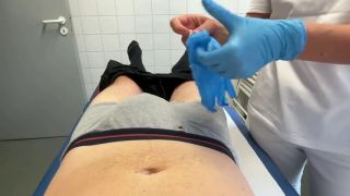 Hd Porn Medical cock milking - nurse jerks off the sperm 5 times in a row-1