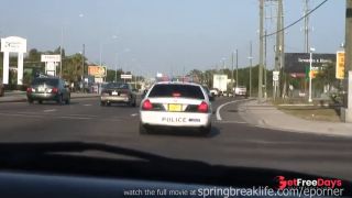 Girls Flashing In Traffic-9
