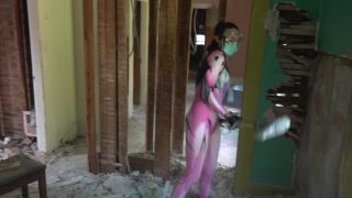 adult xxx video 37 TeaseandThankYou – Lucid Lavender – SPECIAL: Lucy House Tour Demolition, nylon feet fetish on pov -8