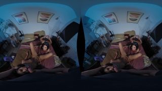 VR Bliss! Hazel Heart & Natalie's Steamy 2K Sexy Showdown-2