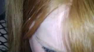Handjob Hot ginger milf loves bbc deepthroat-9