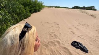 Porn Hub - Lana Myers - Drinking In Dunes? Hydrating Myself With Semen - Hardcore-5