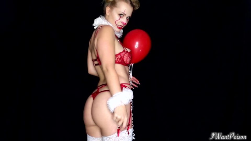 online adult video 9 ebony feet fetish Goddess Poison - POISONWISE- The Erotic Dancing Clown, pov on pov