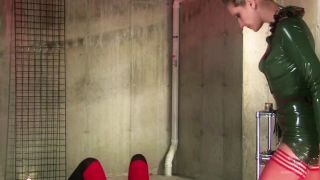 free online video 19 Stunning lezdom gets wild on tied up babe in bdsm action on femdom porn hd 1080 bdsm porno-7