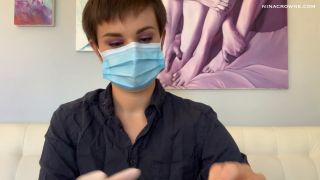 clip 41 Nina Crowne - Quickie at the Dentist - femdom pov - pov lesbian neck fetish-0