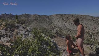 Blowjob On Mountain Top While Hiking  Kate Marley 1080p-4