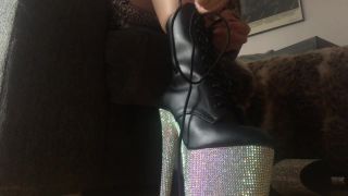 porn video 17 Princess Aurora – Trying On My New Boots – You Can Hope To Worship Them | femdom joi | pov batman femdom-3