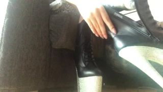 porn video 17 Princess Aurora – Trying On My New Boots – You Can Hope To Worship Them | femdom joi | pov batman femdom-6