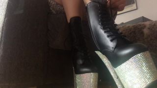 porn video 17 Princess Aurora – Trying On My New Boots – You Can Hope To Worship Them | femdom joi | pov batman femdom-8