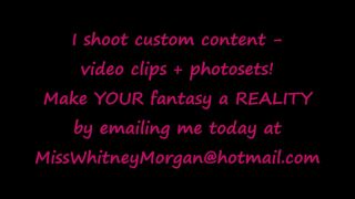 free porn video 42 Miss Whitney Morgan - Losers Stroke To Miss Whitney Morgans Sweaty Socks ALONE, amatuer femdom on pov -9