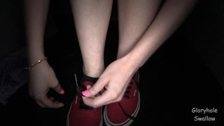 SummerA - Summer A's 2nd Gloryhole Visit (Amateur porn)-1