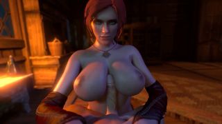 Wraith931 - Titjob with Triss in POV | Witcher Parody-0