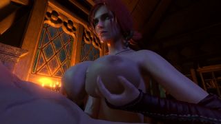 Wraith931 - Titjob with Triss in POV | Witcher Parody-8